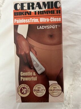 LadySpot Ceramic Bikini Trimmer — Cream